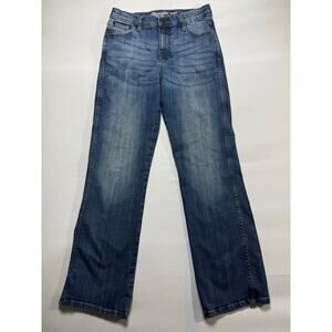 Wrangler Retro Youth Boys Relaxed Bootcut Blue Denim Jeans - Size 16 (28x30)
